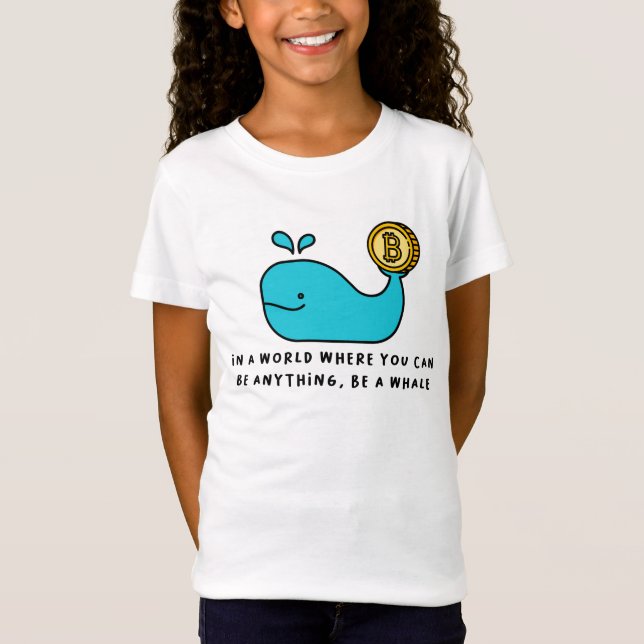 Bitcoin Whale T-Shirt (Frente)