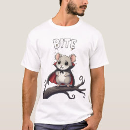 Bite – Camiseta TinyFur de Rato Vampiro para o Hal