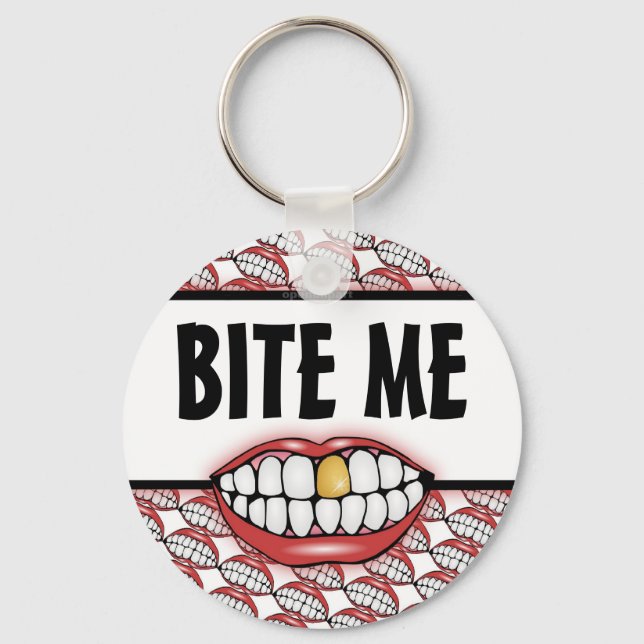 Bite Me Chaveiro (Frente)