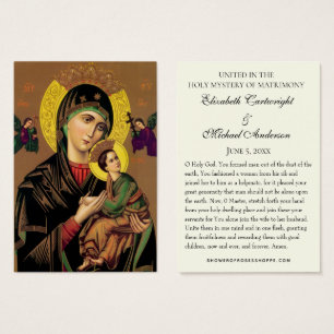 Bizantino Ortodoxo do Leste Casamento Cartões Sagr