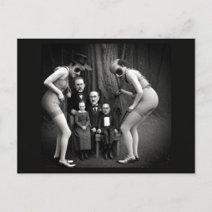 Bizarras Pessoas no cartão postal