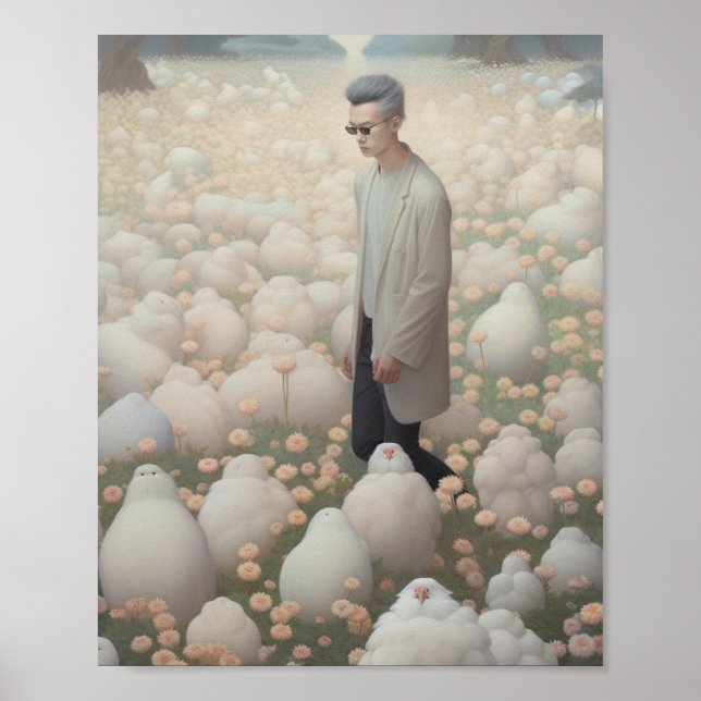 Bizarre Chickens Poster (Frente)