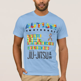 BJJ com Camiseta Autismo