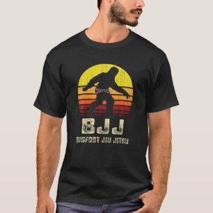 BJJ Pé Grande Camisa Engraçado Sasquatch Jiu Jitsu