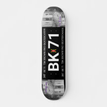 BK 71 TIM BROWN 7 skateboard de 3/4"