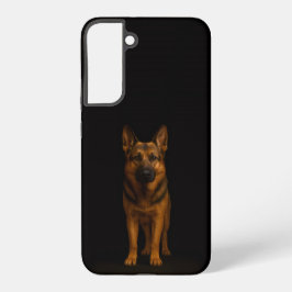 Black 4 Luxe Galaxy S22 Plus, German Shepherd