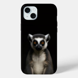 Black 4 Luxe, Gentle Lemur iPhone 15 Plus