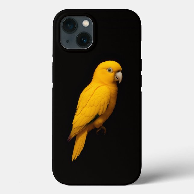 Black 4 Luxe iPhone 13, Arara Canário (Verso)