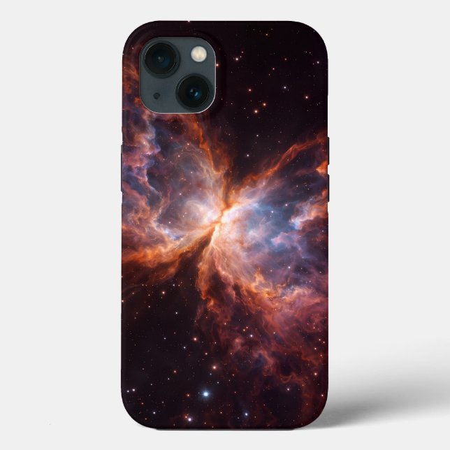 Black 4 Luxe iPhone 13, Butterfly Nebula (Verso)