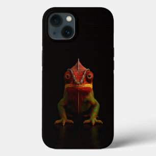 Black 4 Luxe iPhone 13, Camaleão Pantera Oriental 