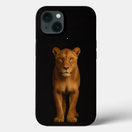 Black 4 Luxe iPhone 13, Noble Lioness
