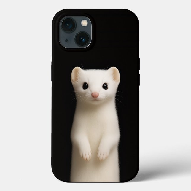 Black 4 Luxe iPhone 13, Stylish Ermine (Verso)
