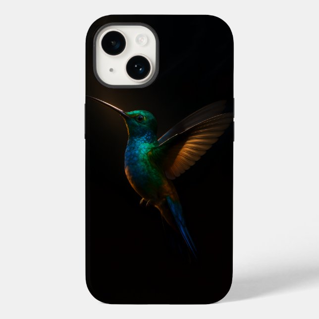 Black 4 Luxe iPhone 14 Case-Mate, Pássaro Voador (Verso)