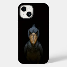 Black 4 Luxe iPhone 14 Case-Mate, Shoebill Bird