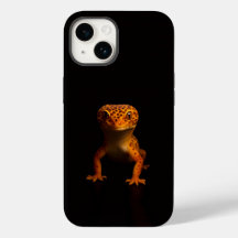 Black 4 Luxe iPhone 14 Mate, Lagartixa Leopardo