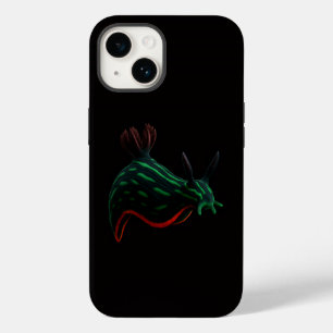 Black 4 Luxe iPhone 14 Mate, Lesma do Mar Neon