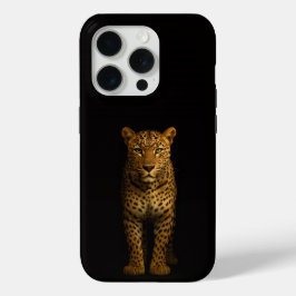 Black 4 Luxe iPhone 15 Pro Mate Majestic Leopard