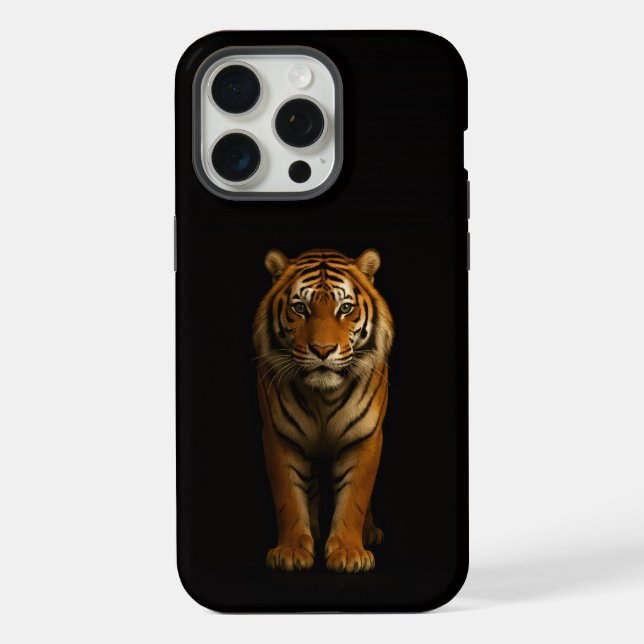 Black 4 Luxe iPhone 15 Pro Max, Tigre Nobre (Verso)