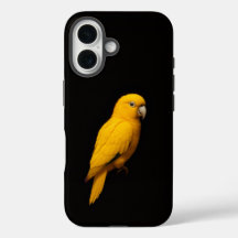 Black 4 Luxe iPhone 16 Mate, Arara Canário
