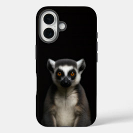 Black 4 Luxe iPhone 16 Mate, Gentle Lemur