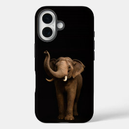Black 4 Luxe iPhone 16 Mate, Mighty Elephant