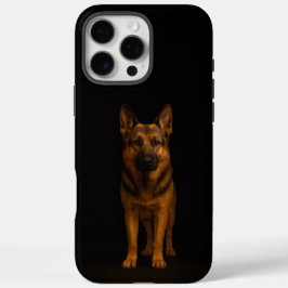 Black 4 Luxe iPhone 16 Pro Max, German Shepherd