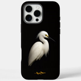 Black 4 Luxe iPhone 16 Pro Max, Snowy Egret