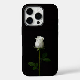 Black 4 Luxe iPhone 16 Pro, Pure White Rose