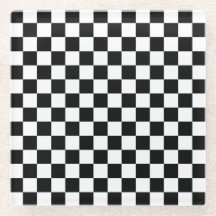 Black and white checkerboard pattern 