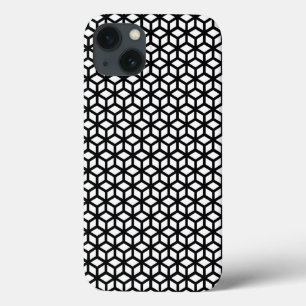 Black And White Cube Pattern