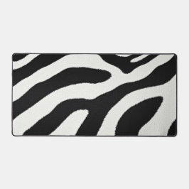 Black And White Zebra Stripes Animal Fur Pattern