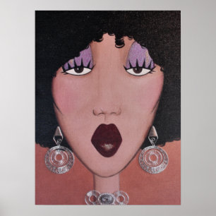 "Black Beauty Diva" Poster