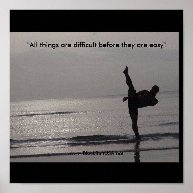 Black Belt EUA Poster 2 (Frente)