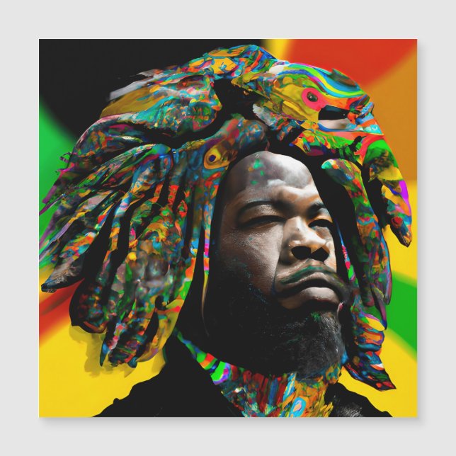 Black Bruh African American Man Juneteenésimo Rei (Frente)