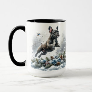 Black Buldogue Francês, Xícara de Café de Natal