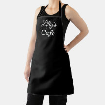 Black Business Apron