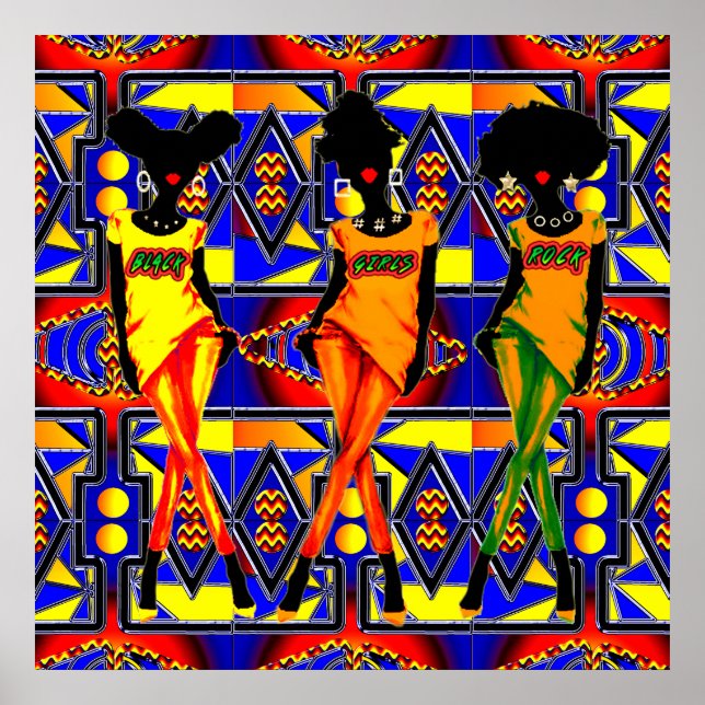 Black Girls Magic Poster (Frente)