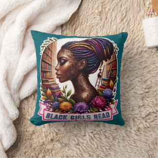 Black Girls Read | Almofada de Lançamento de Acaba