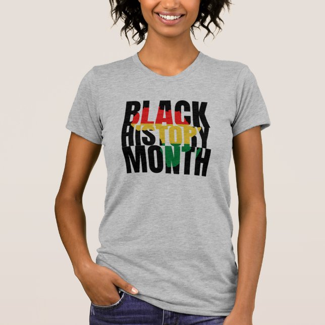 Black History Month T-Shirt (Frente)
