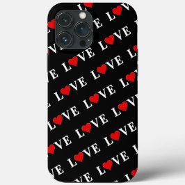 Black LOVE Modern Elegante