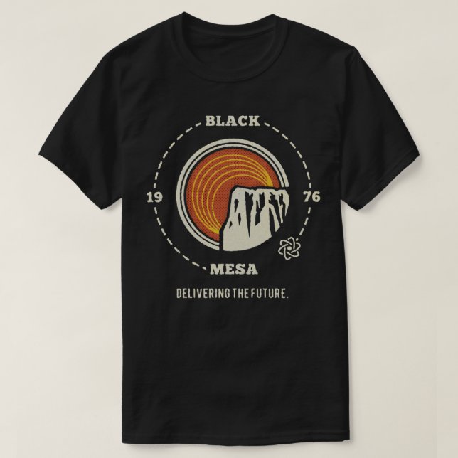 Black Mesa 1970 T-shirt classique (Frente do Design)