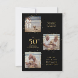 Black Modern 3 Fotografias Pet All Wedding Anniver