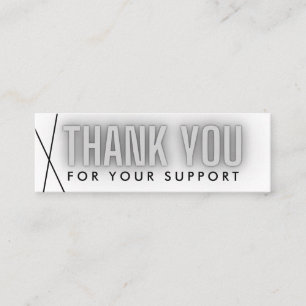 Black Neon Obrigado Inserção de Mídia Geométri