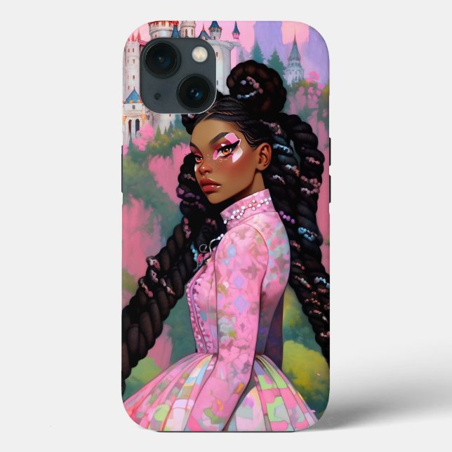 Black Princess Fantasy Art (Verso)