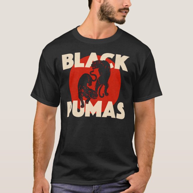 BLACK PUMAS  Classic T-Shirt (Frente)