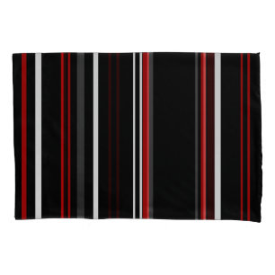 Black Red and White Stripes