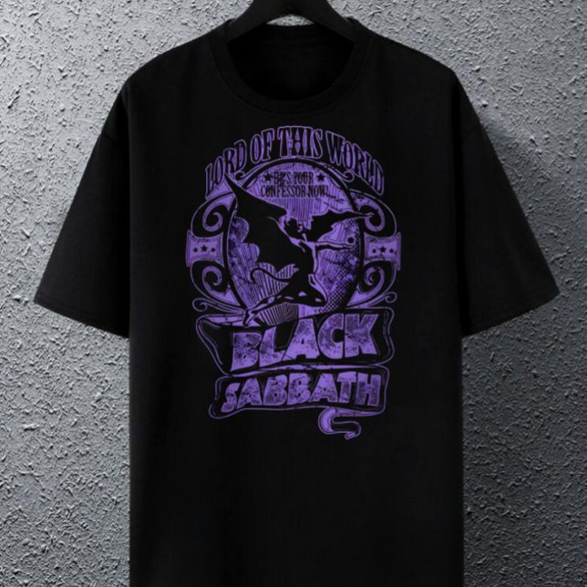 Black Sabbath lord of this world Unisex T-shirt  (Criador carregado)