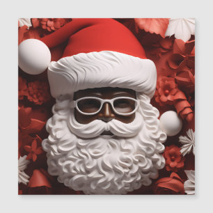 Black Santa Claus King Christmas Melanin Xmas