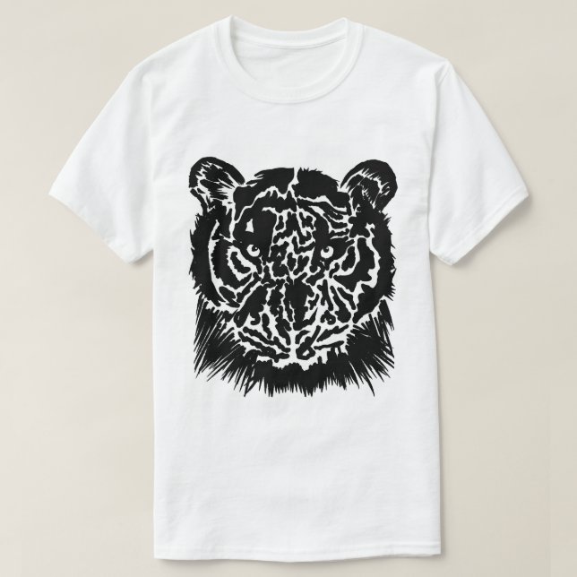 Black Tiger T-Shirt (Frente do Design)