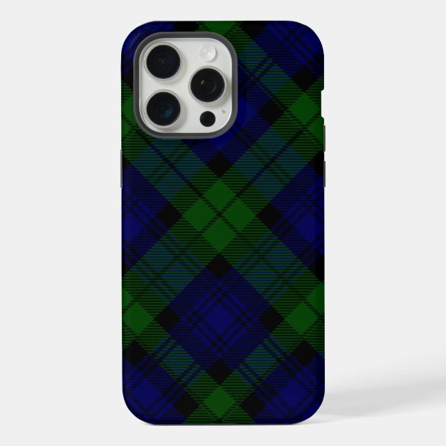 Black Watch Tartan Blue Green Xadrez (Verso)